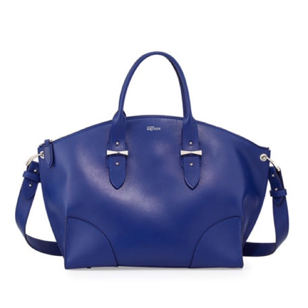 Alexander McQueen Leather Satchel Bag